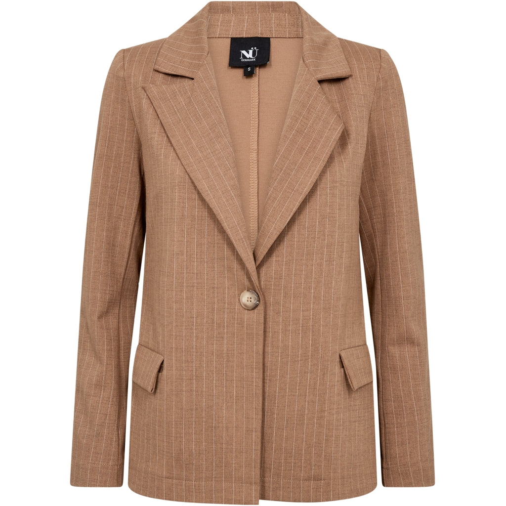 Nü Denmark Commy Blazer Dark Earth Mix Brun