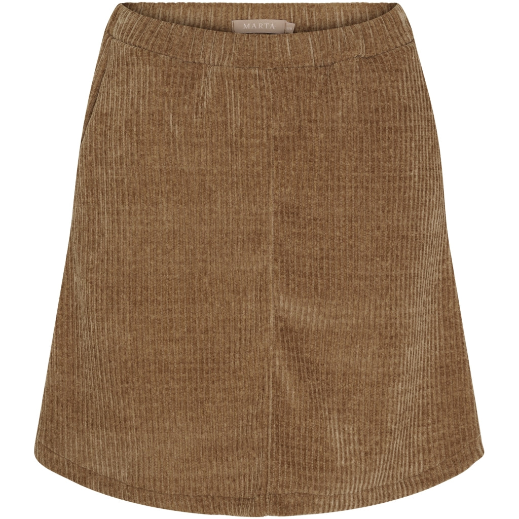 Marta Du Chateau June Nederdel Camel Brun