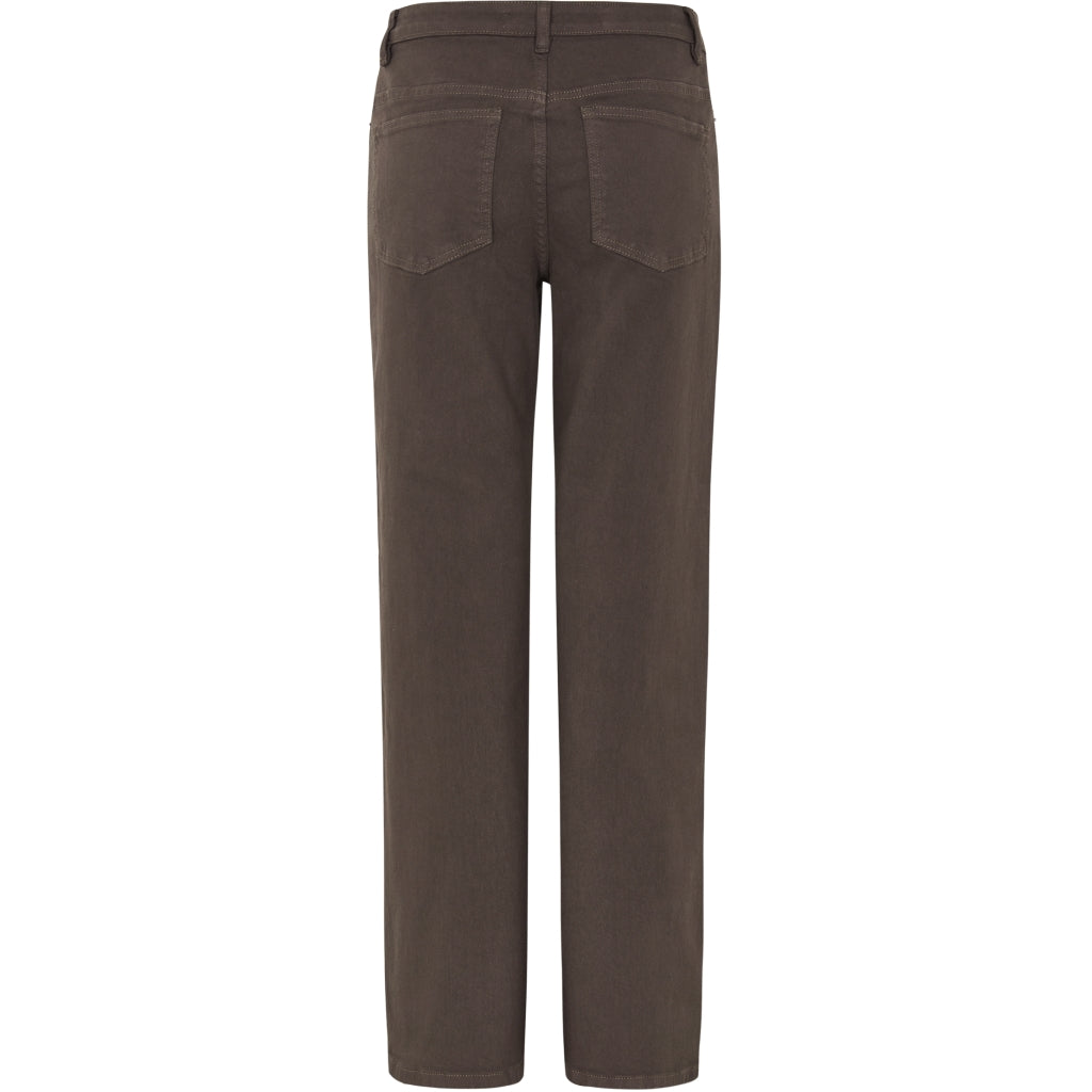 Soft Rebels Ema Willa Jeans Wide Midwaist Demitasse Brun