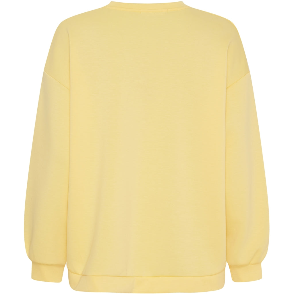 Marta Du Chateau Hibiscus Sweatshirt Gul Brun