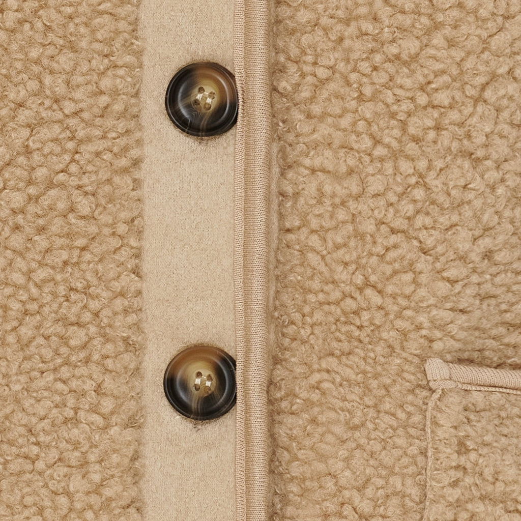 Marta Du Chateau Emmie Vest Camel Brun