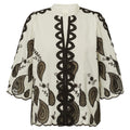 GOSSIA MiraaGO Bluse Creme Brun
