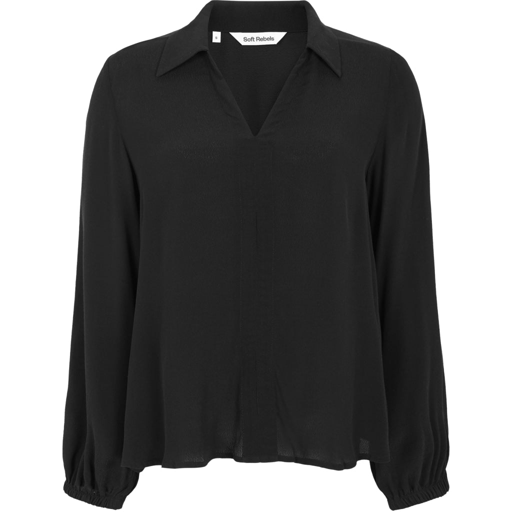 Soft Rebels Inaya Bluse Sort