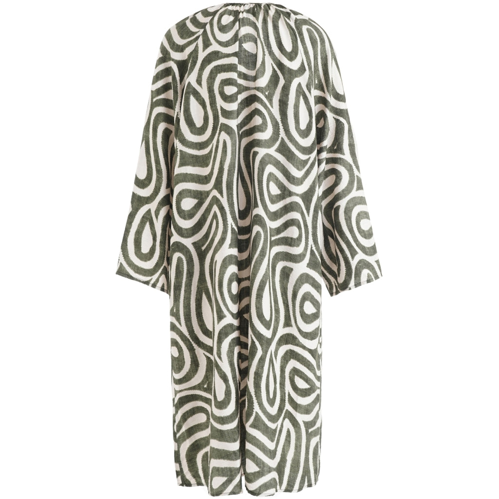 One Two Eivor Kjole Bronze Grøn