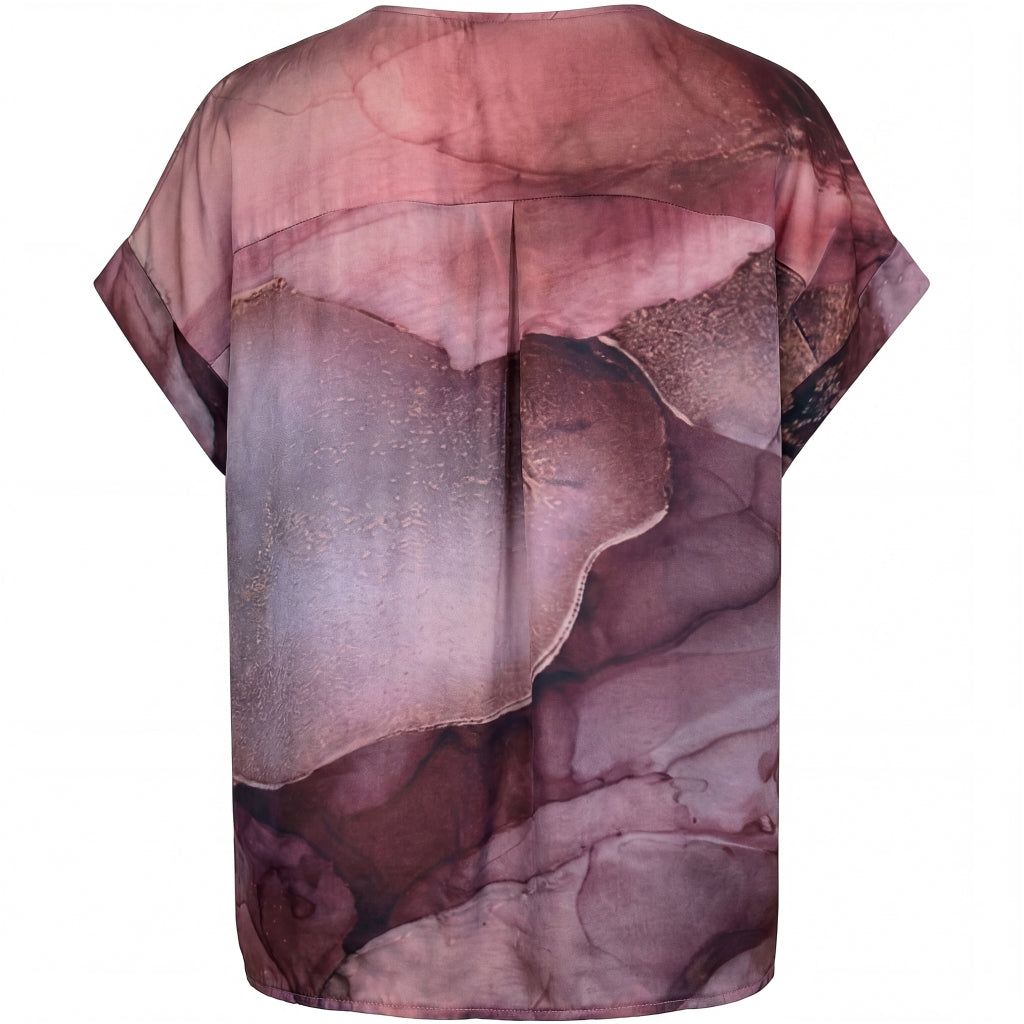 Nü Denmark Cilje Bluse Print Lilla