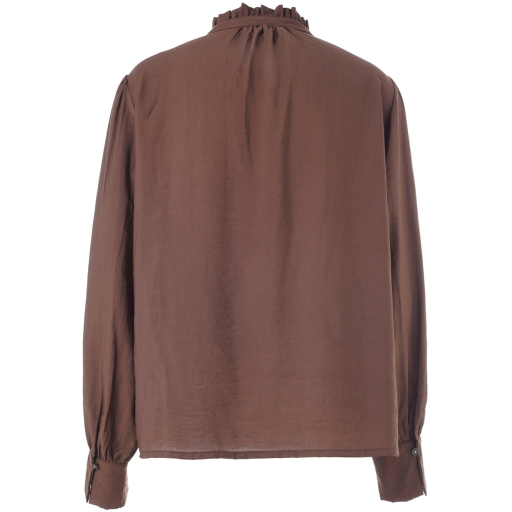 One Two Flow Bluse Chicory Coffee Brun