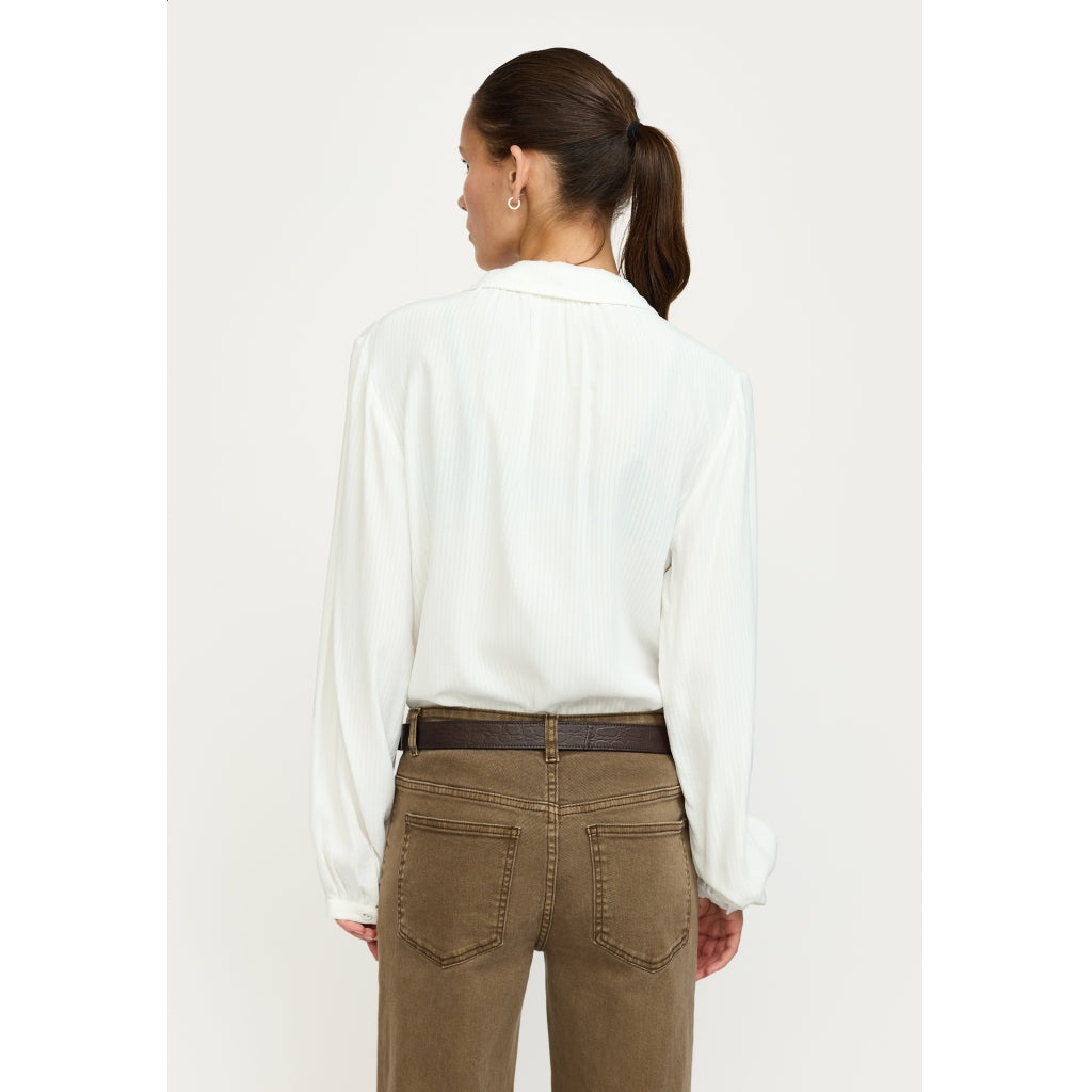 Soft Rebels Jarrah Skjorte Snow Hvid