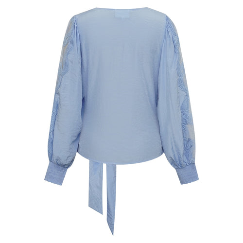 GOSSIA EmelieGO Bluse Soft Blå
