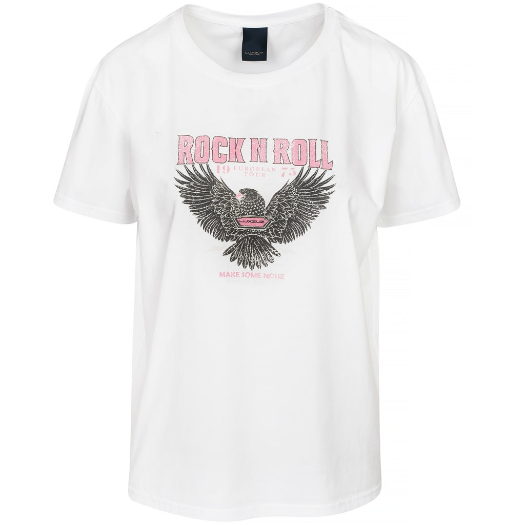 One Two Rock T-shirt Hvid