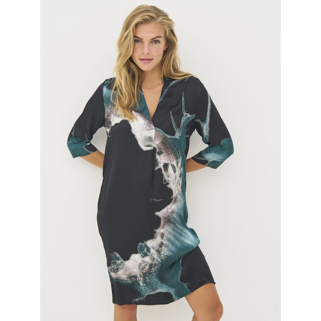 Nü Denmark Babeth Tunika Petrol Grøn