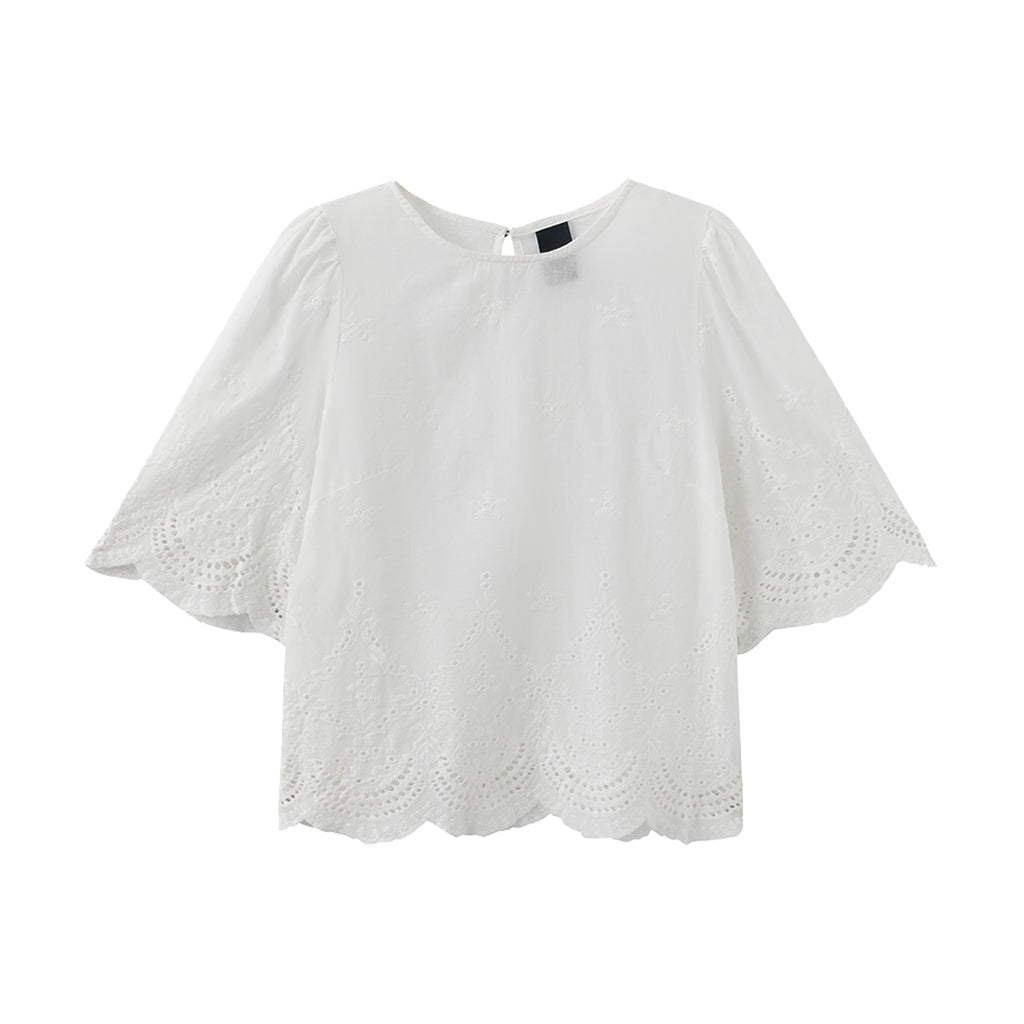 One Two Virginia Bluse Cream