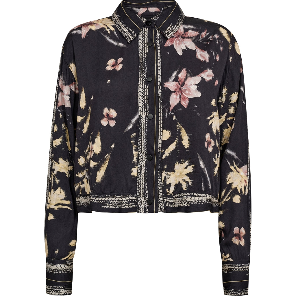 Nü Denmark Cara Skjorte Blomster Sort