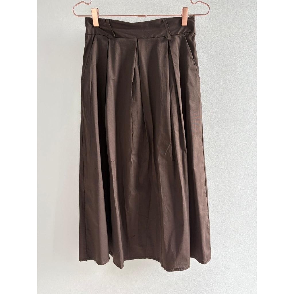WILTO Cotton Nederdel Brun