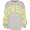 Marta Du Chateau Hibiscus Sweatshirt Grå Gul
