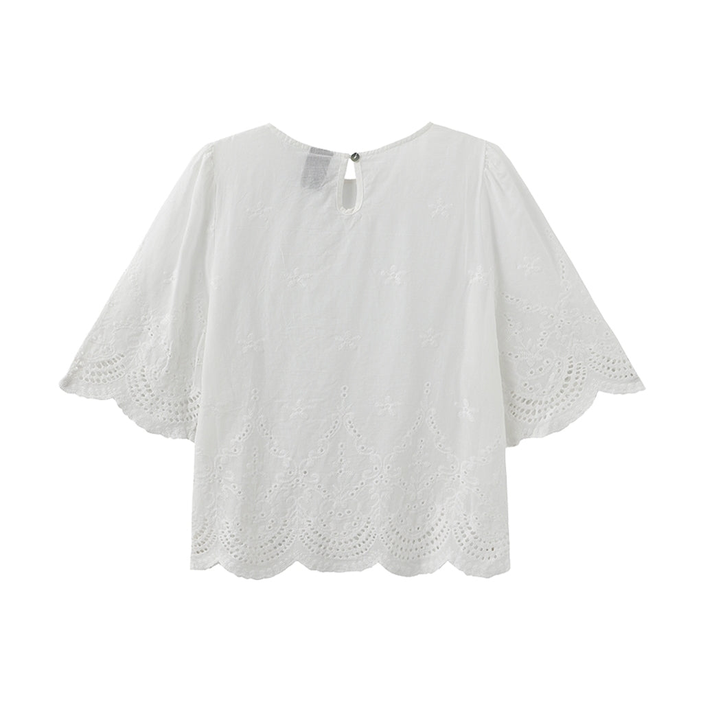 One Two Virginia Bluse Cream