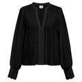 GOSSIA FrejaGO Bluse Sort
