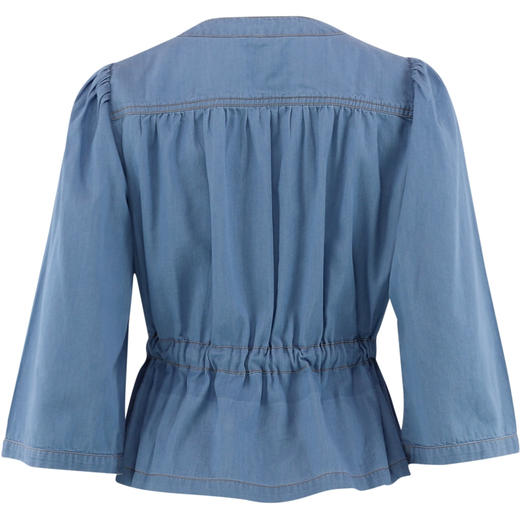 Continue CPH Tessa Bluse Medium Blå
