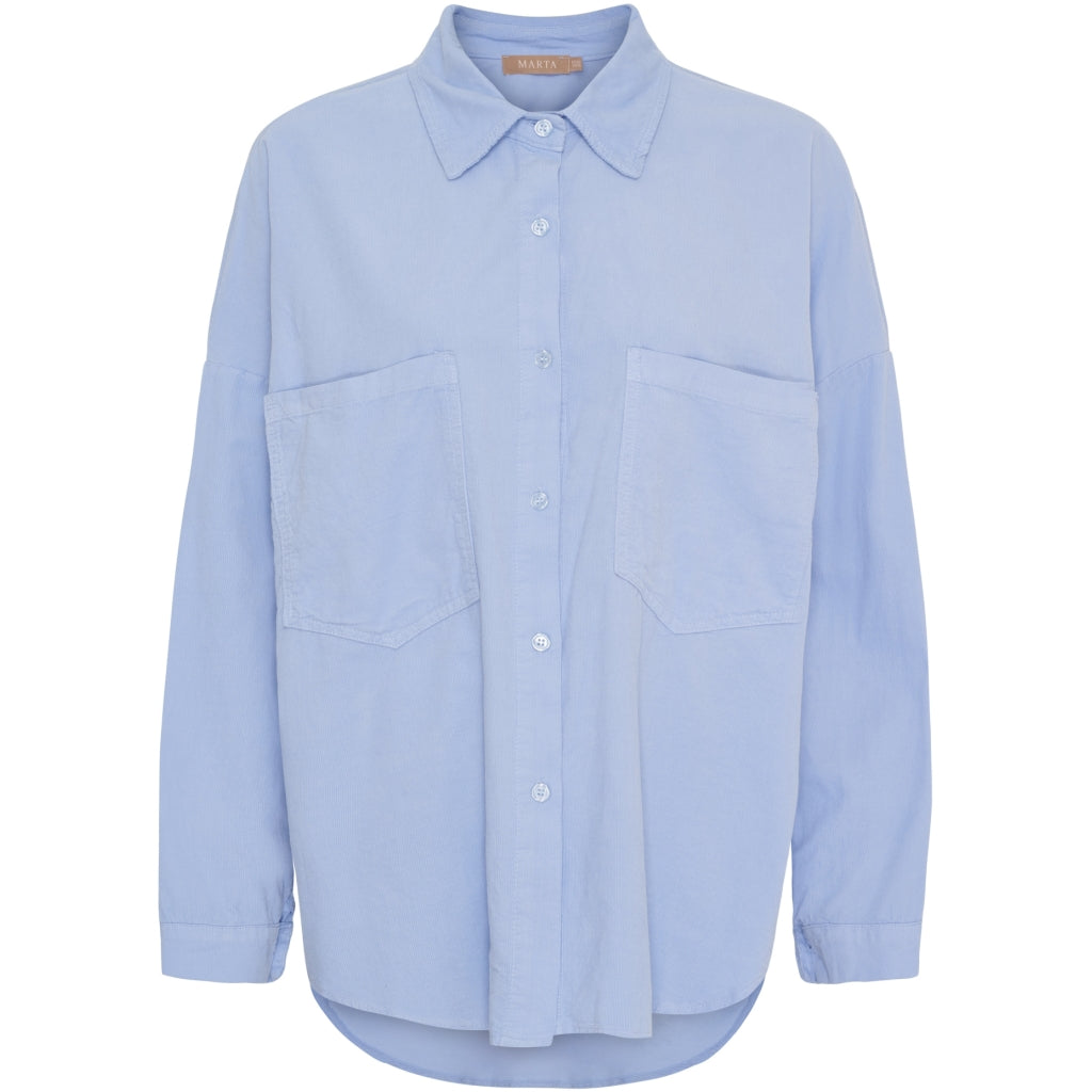 Marta Du Chateau Coline Skjorte Lys Blå