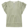 GOSSIA MinkaGO Jo Bluse Striber Creme Army