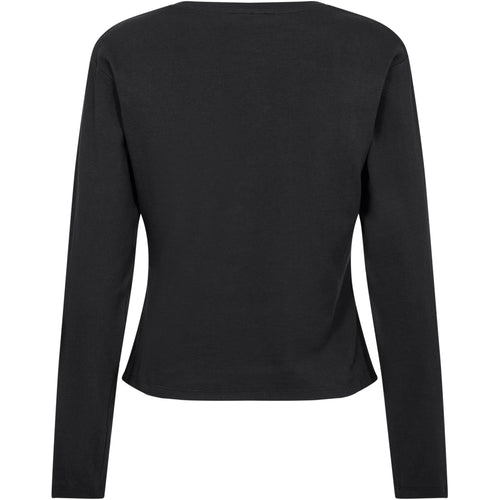 Nü Denmark Erin T-shirt Langærmet Sort