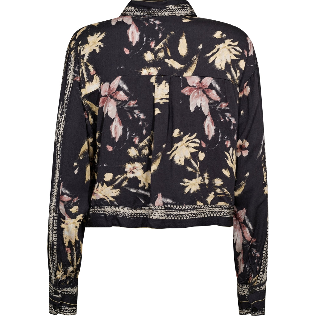 Nü Denmark Cara Skjorte Blomster Sort