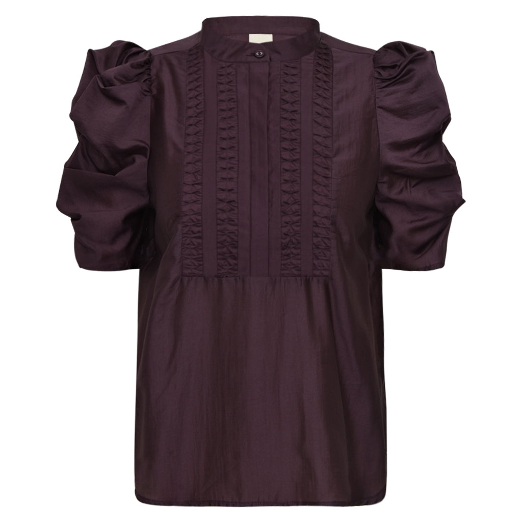 GOSSIA AnnsofiGO Lull Bluse Plum