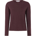 Soft Rebels Marla Strik O-Neck Roll Edge Vinyard Wine Rød