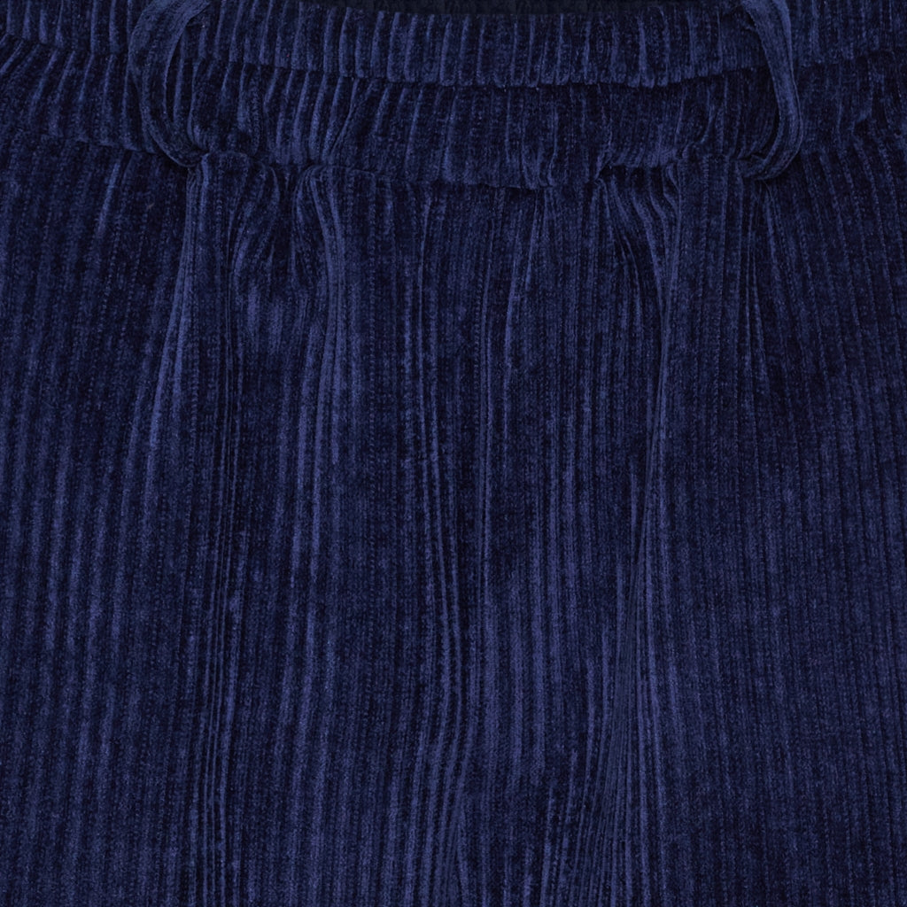 Marta Du Chateau Faye Buks Fløjl Navy Blå