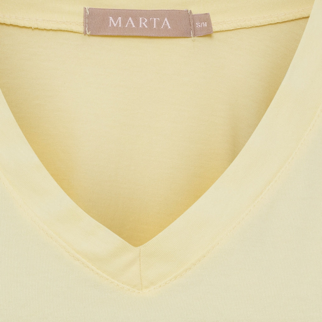 Marta Du Chateau Sabela T-shirt Yellow Gul