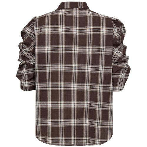 GOSSIA ZabinaGO Bluse Checks Brun