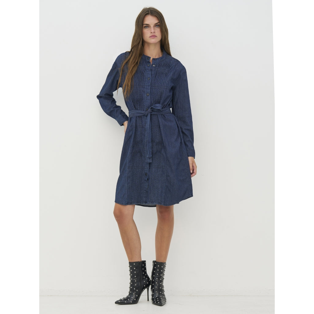 Nü Denmark Carlene Kjole Denim Blå
