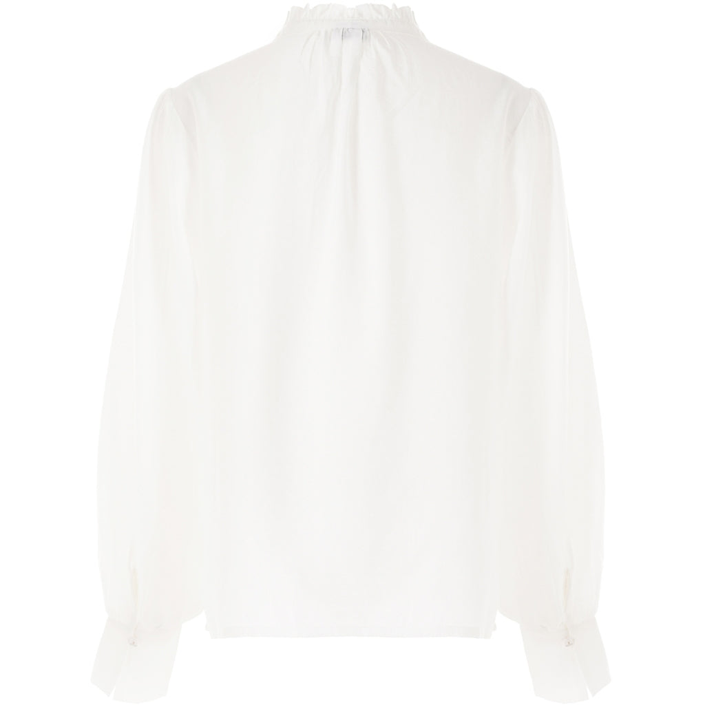 One Two Flow Bluse Cream Hvid