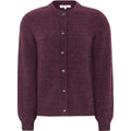 Soft Rebels Allison Strik Cardigan O-Neck Vinyard Wine