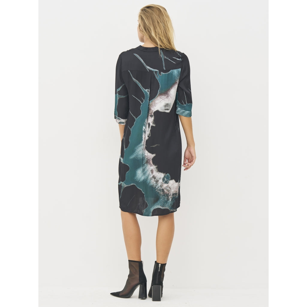 Nü Denmark Babeth Tunika Petrol Grøn