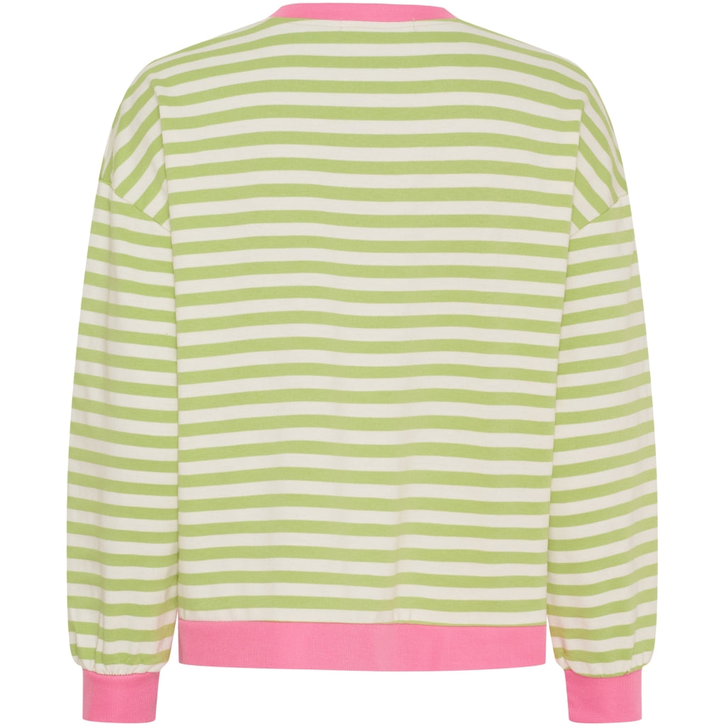 Marta Du Chateau Vilda T-shirt Langærmet Grøn Baby Lyserød