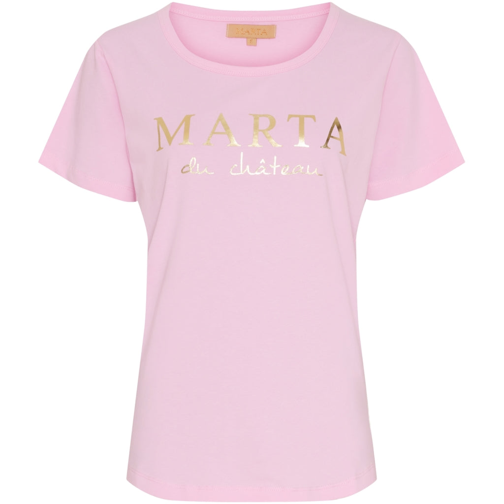 Marta Du Chateau Jeanette T-shirt Baby Pink