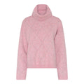 Soulmate Dizzy 2 Strik Pullover Rosa