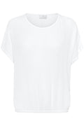 KAFFE Amber Stanley Bluse Chalk Hvid