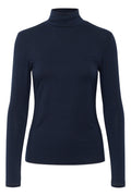 KAFFE Yoko Rollneck Midnight Blå