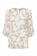 KAFFE Viola Bluse Chalk Peach