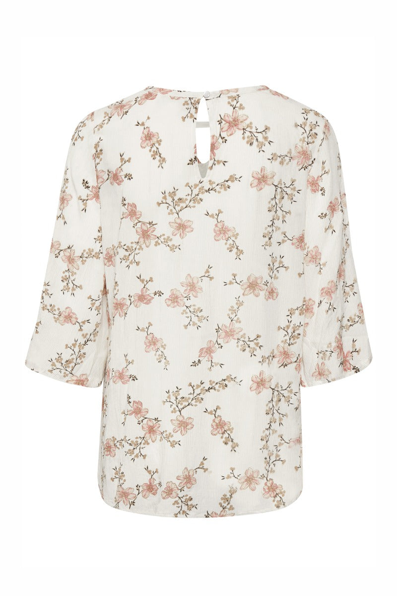 KAFFE Viola Bluse Chalk Peach