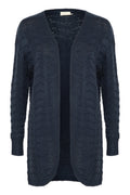 KAFFE Emria Strik Cardigan Midnight Marine Blå