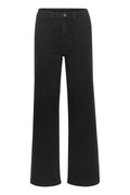 KAFFE Karla Jeans Wide High Waist Deep Sort