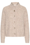 KAFFE Ane Strik Cardigan Major Brun