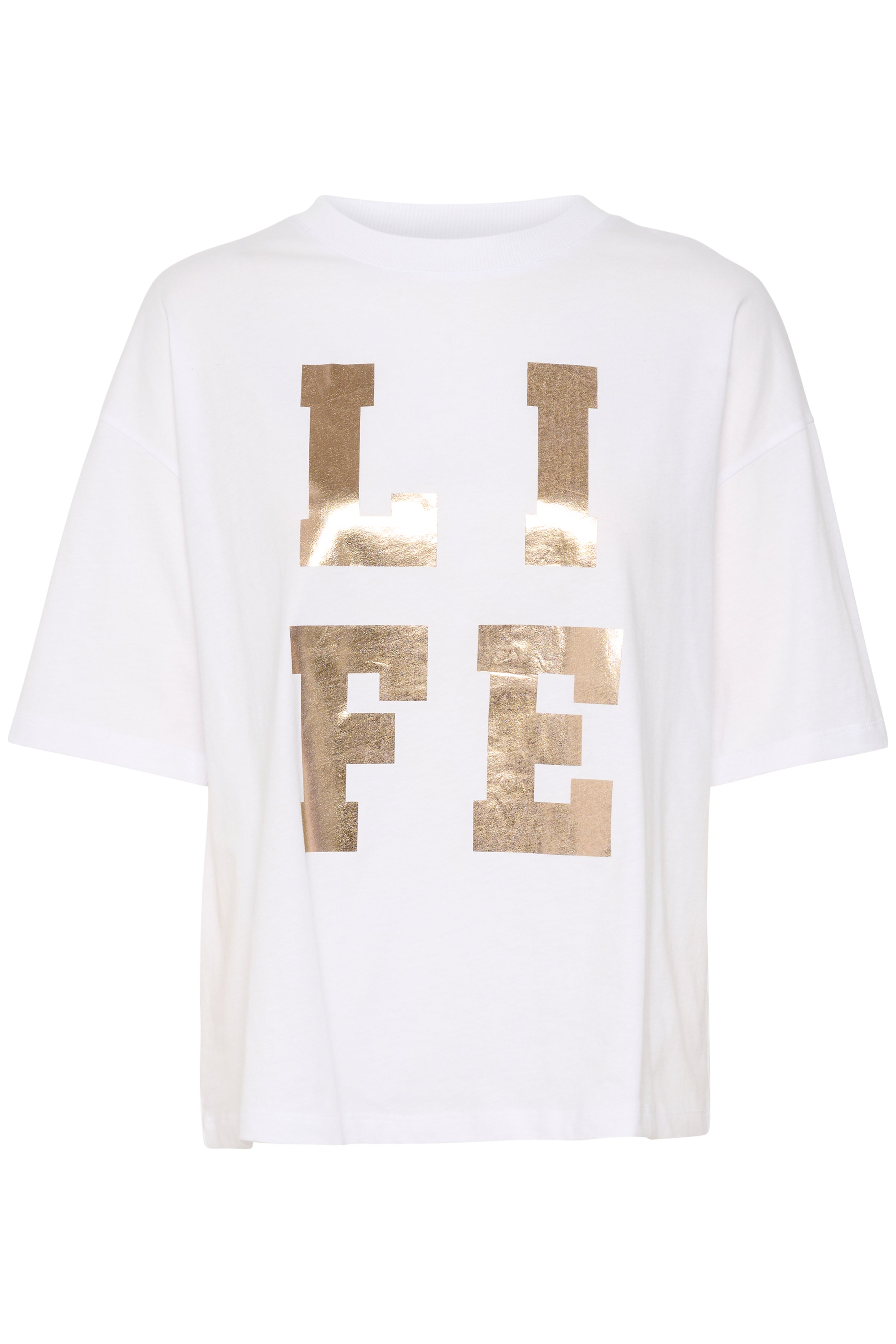 KAFFE Harper T-shirt Optical Hvid