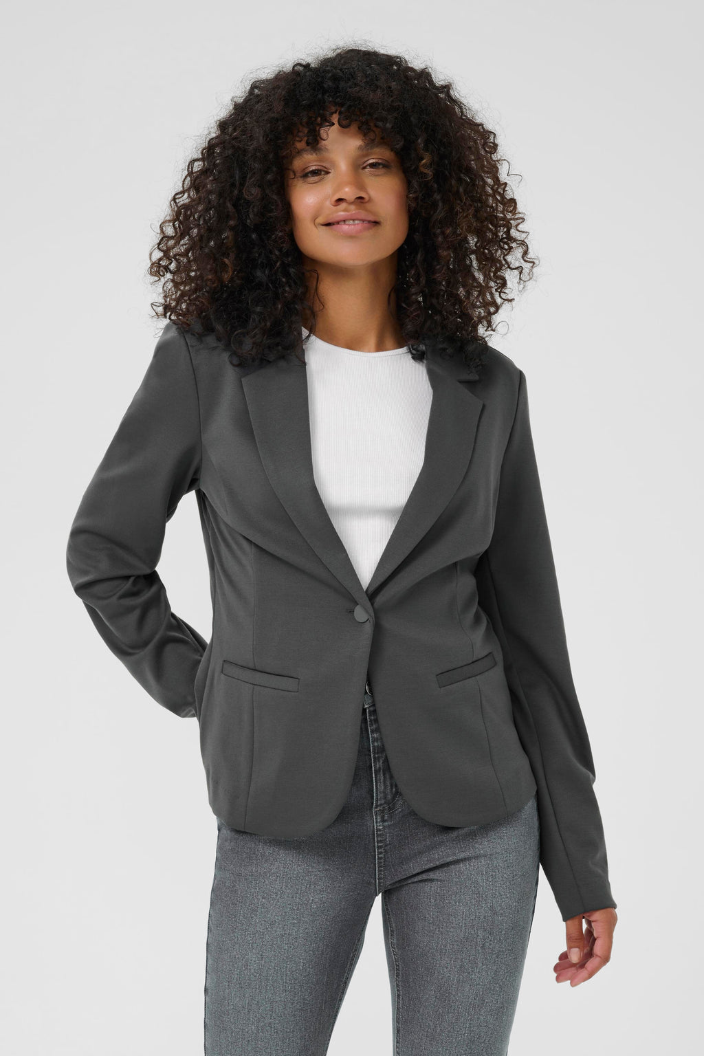 KAFFE Jenny Blazer Oyster Sort