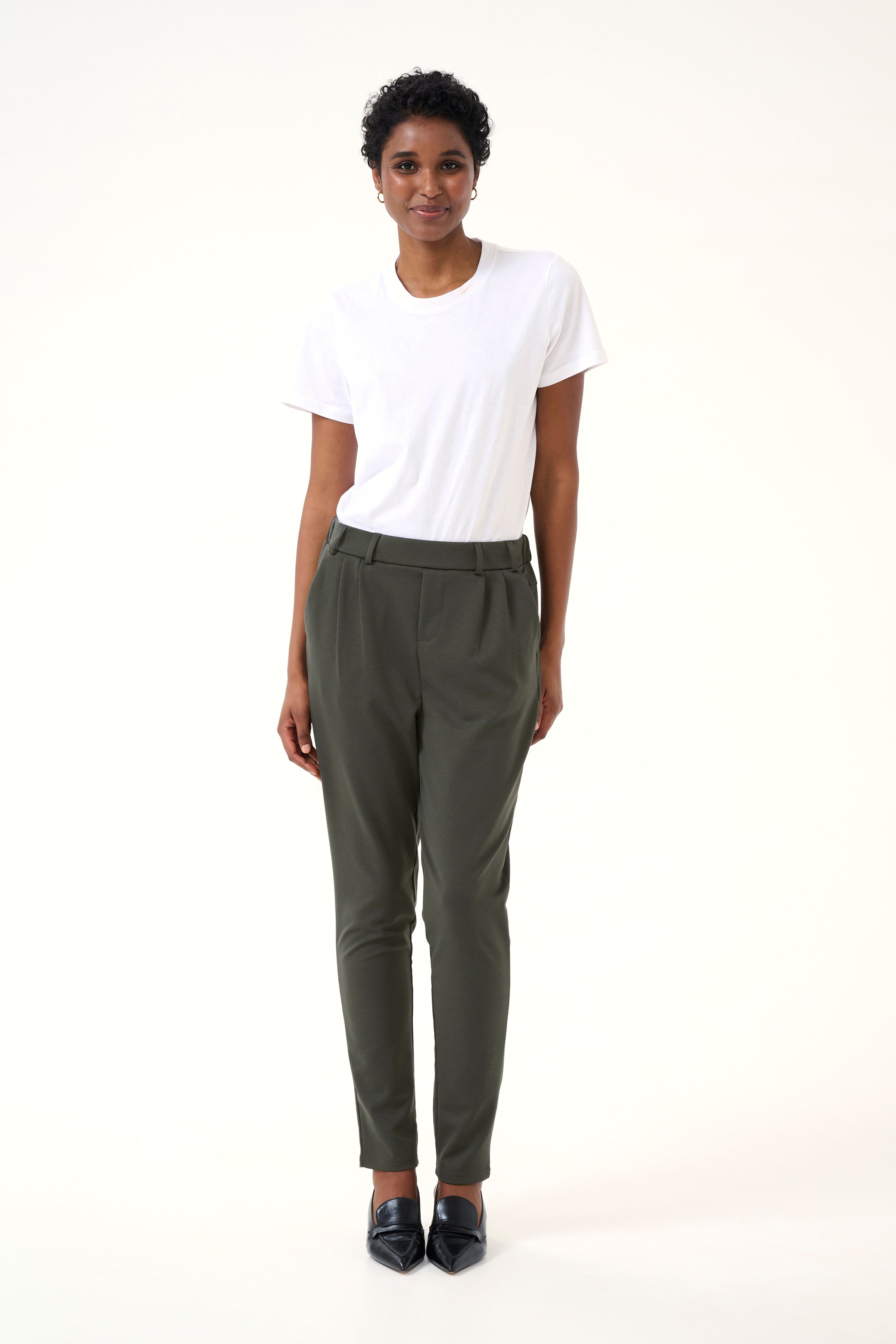 KAFFE Jenny Bukser Oyster Sort