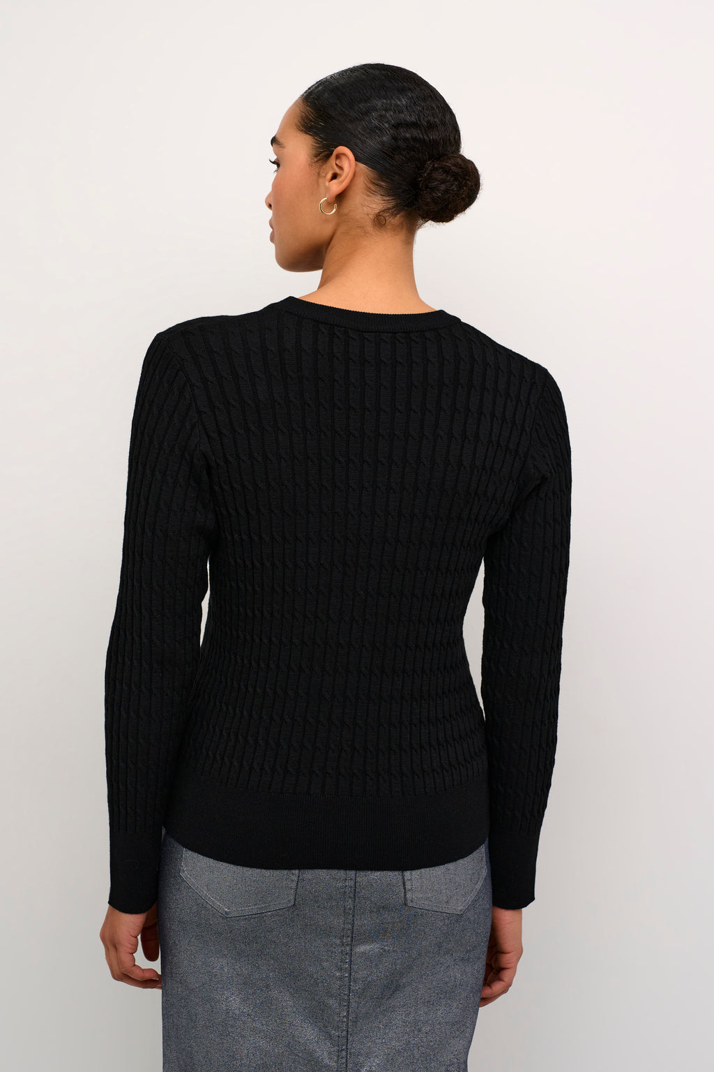 KAFFE Silla Pullover Deep Sort