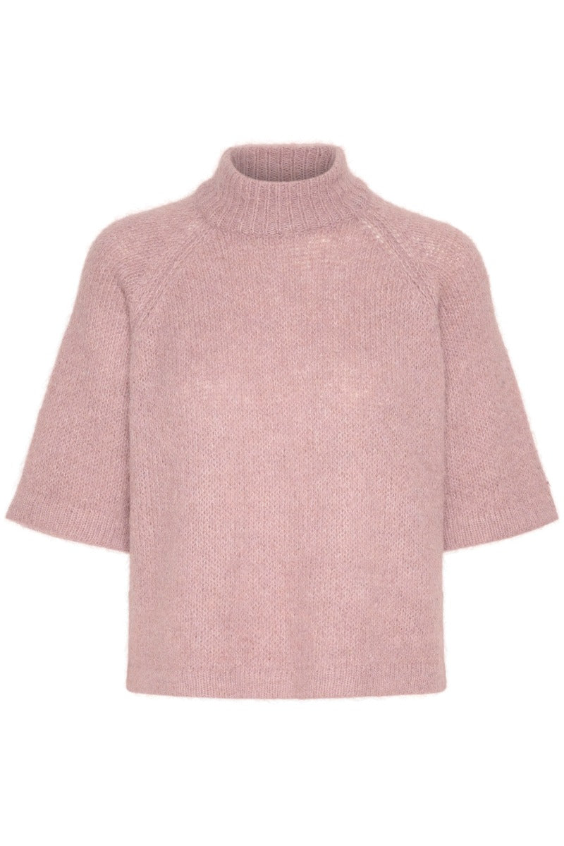 KAFFE Emilie Strik Pullover Rosa