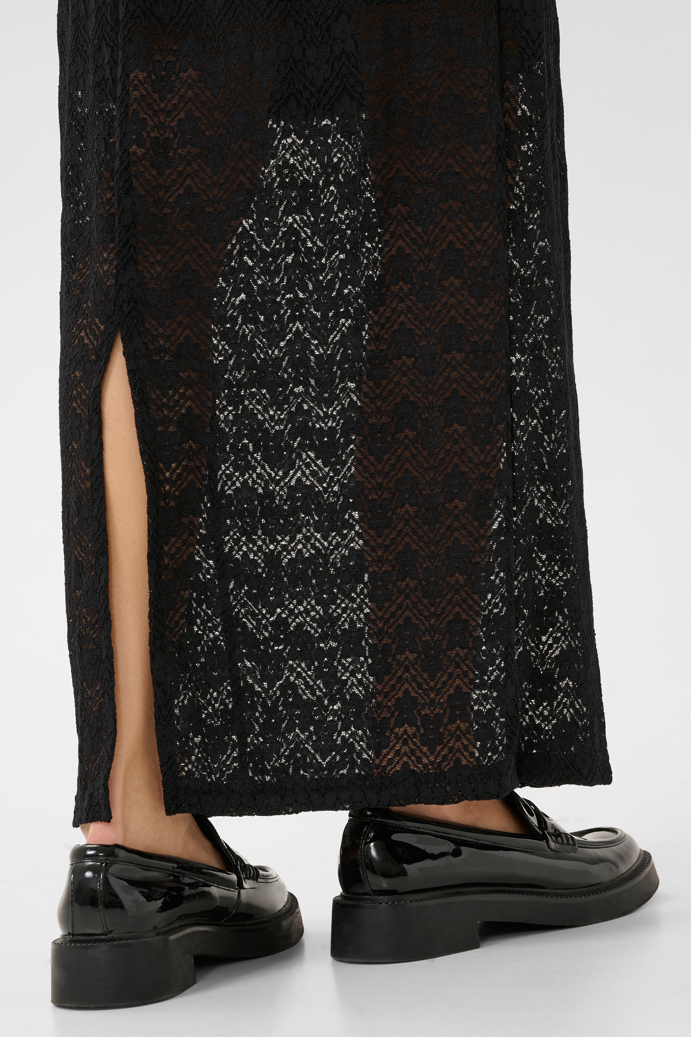 KAFFE Smilla Nederdel Lace Deep Sort